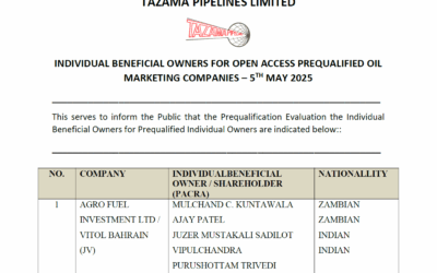 TENDER – PREQUALIFICATION OF SUPPLIERS