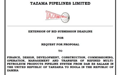 EXTENSION OF BID SUBMISSION DEADLINE FOR REQUEST FOR PROPOSAL