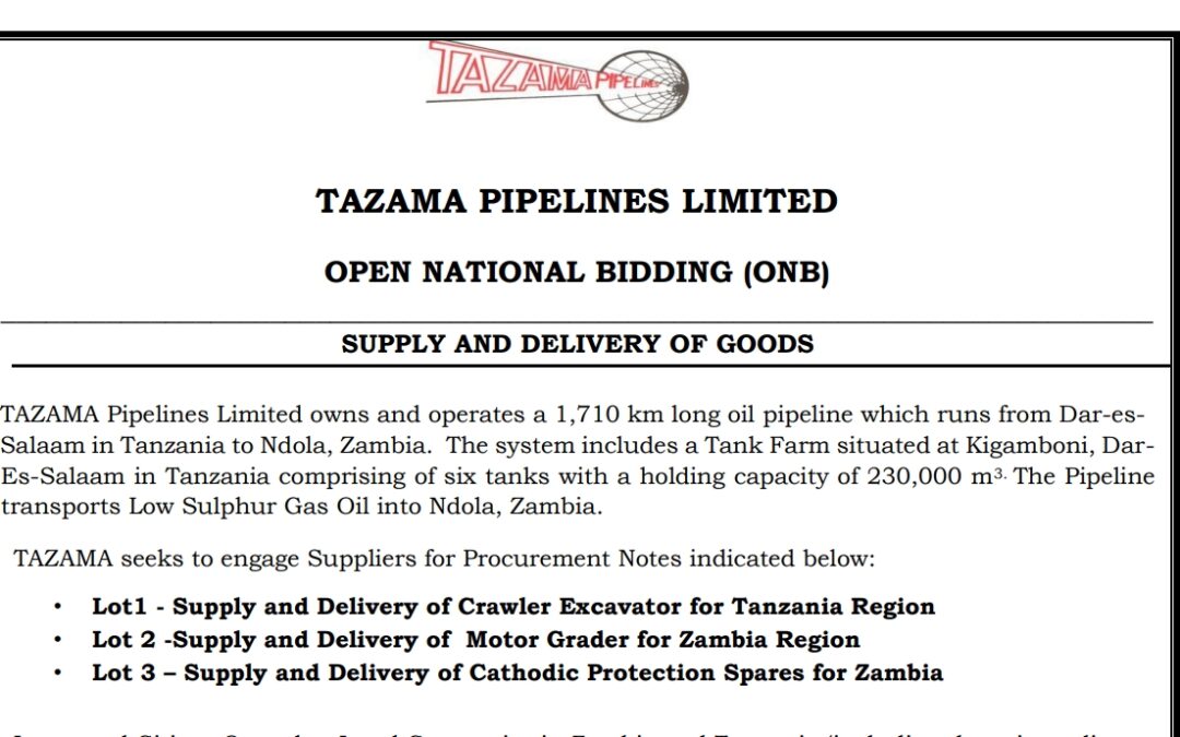 OPEN NATIONAL BIDDING