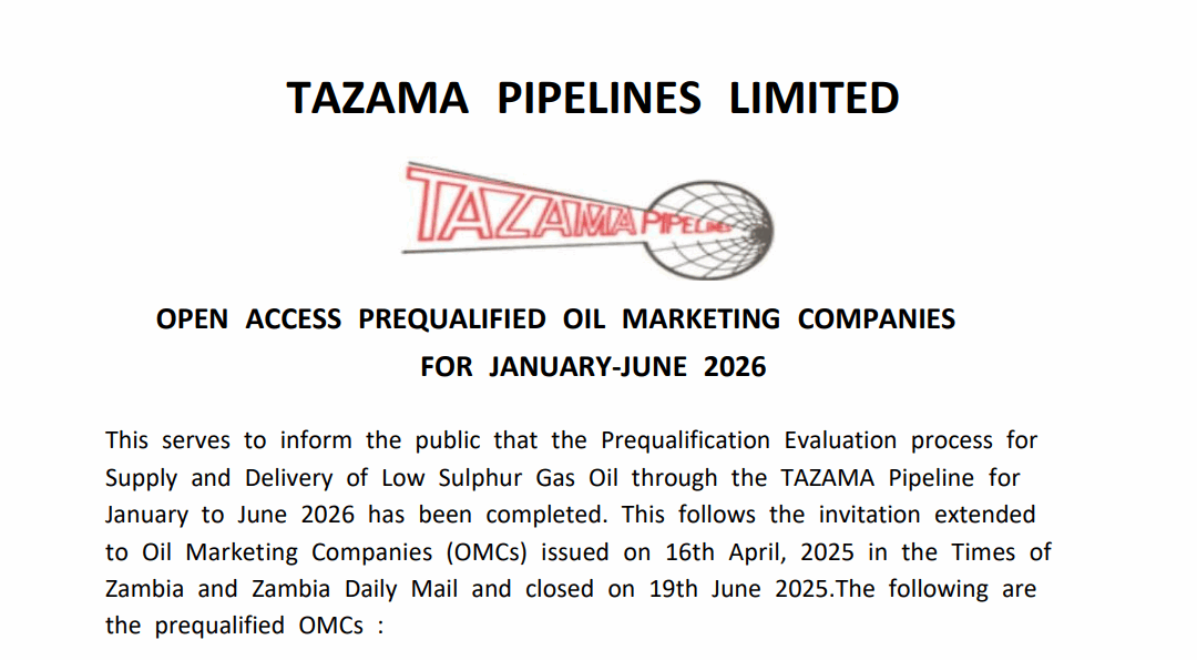 OPEN ACCESS PREQUALIFIED OIL MARKETING COMPANIES