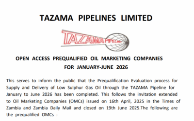 OPEN ACCESS PREQUALIFIED OIL MARKETING COMPANIES