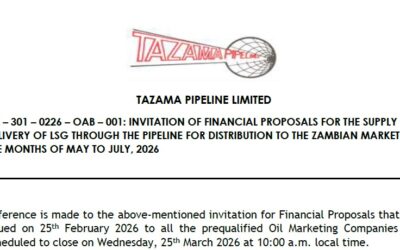 Withdrawal of the Invitation of Financial Proposals for the Months of May to July 2026