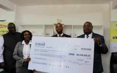 TAZAMA DECLARES K120 MILLION DIVIDEND TO ZAMBIAN GOVERNMENT